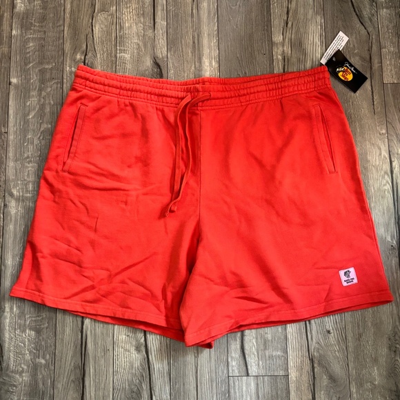 Bass Pro Shops Johnny Morris Shorts Orange Pockets Drawstring Men's Size 2XL NWT - Picture 1 of 4